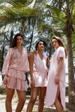 Cotton Candy Linen Dress