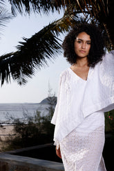 Circular Chic Cape Top