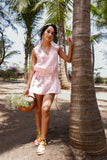 Cotton Candy Linen Dress