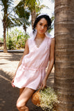 Cotton Candy Linen Dress