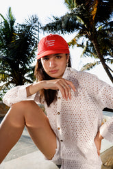 Snowflake Broderie Shirt