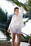 Snowflake Broderie Shirt