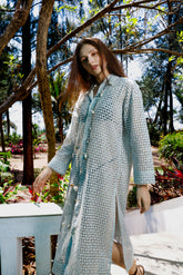 Stella Eyelet Shirt Dress