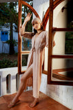 Coral Eyelet Maxi Top