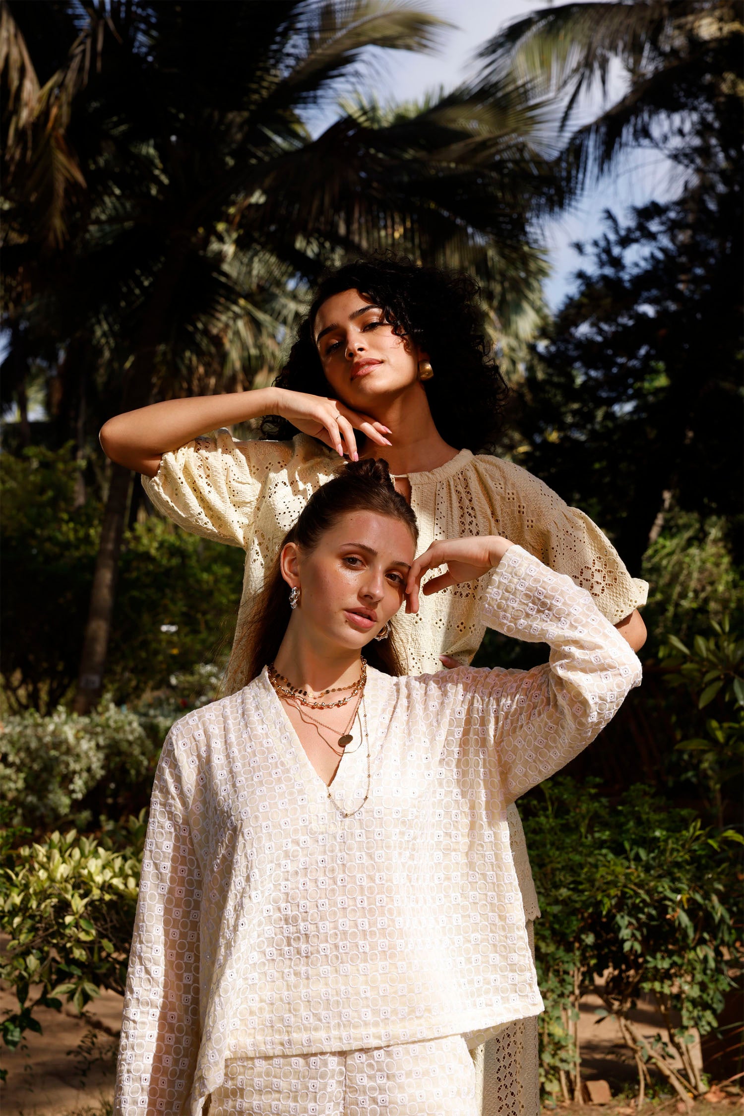 Golden Hour Embroidered Blouse